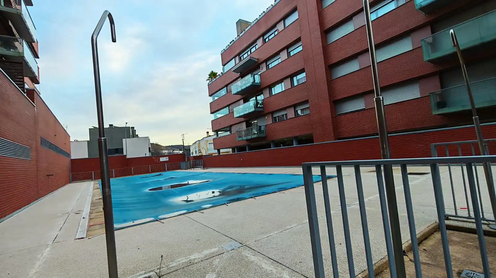 Swimming pool of Flat for sale in Guadalajara  with Air Conditioner, Heating and Terrace
