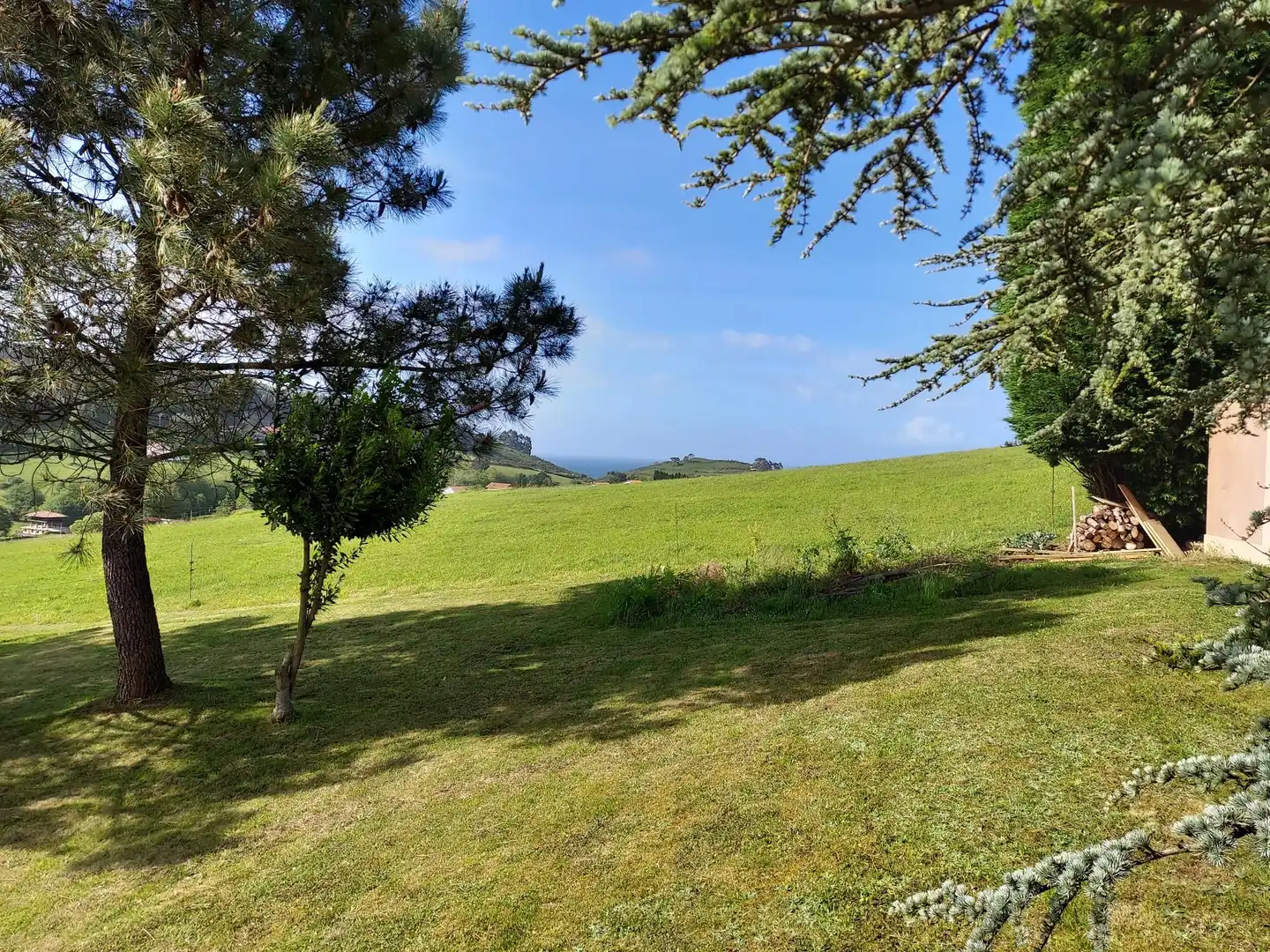 Garden of Houses for sale in Castrillón  with Heating, Private garden and Parquet flooring