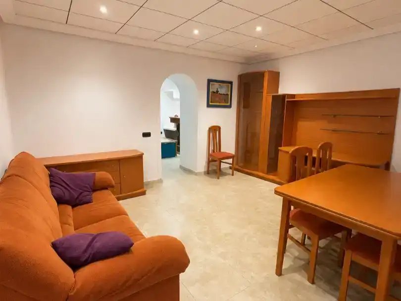 Sala de estar de Planta baja en venta en Mutxamel con Aire acondicionado, Trastero y Amueblado