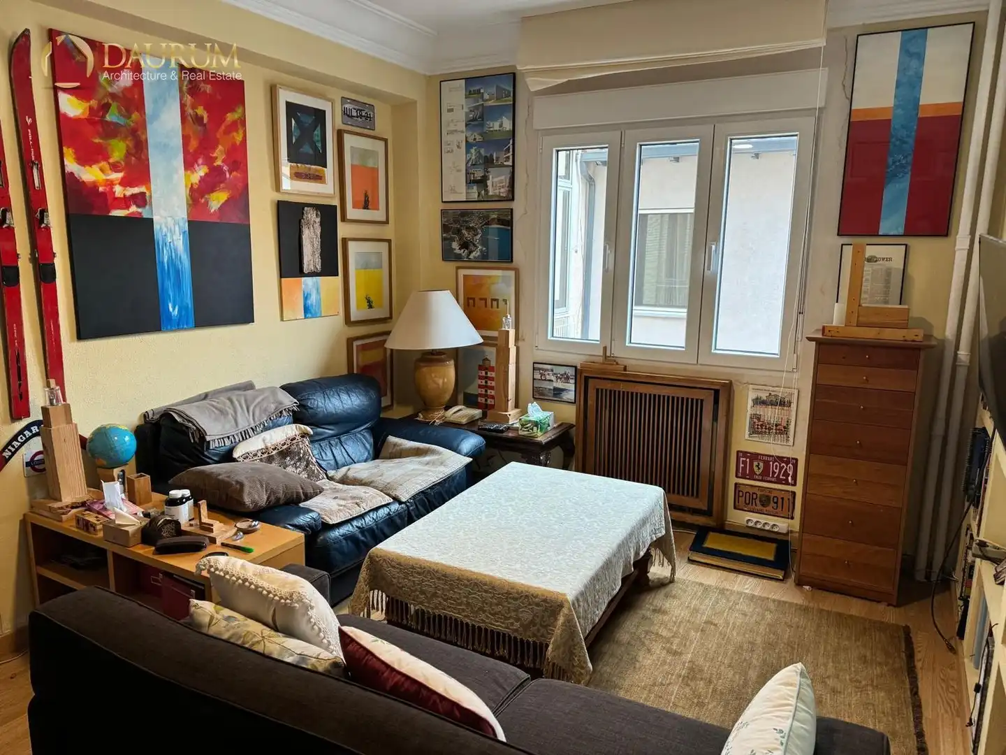 Sala de estar de Piso en venta en Madrid con Calefacción, Terraza y Trastero