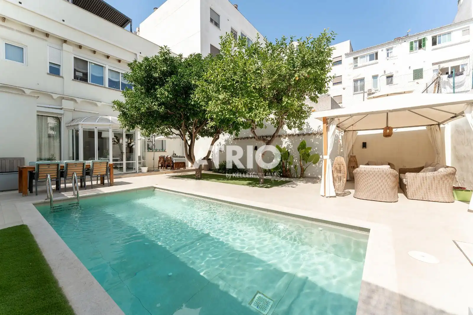 Außenansicht von Haus oder Chalet zum Verkauf in  Palma de Mallorca mit Klimaanlage, Privatgarten und Terrasse