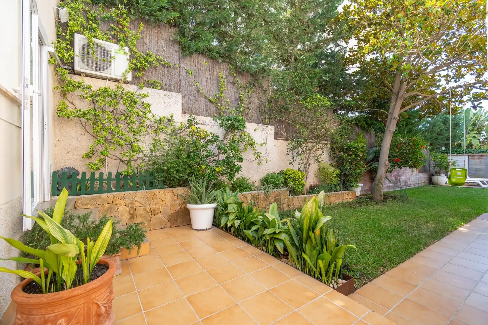 Jardí de Dúplex en venda en  Palma de Mallorca amb Aire condicionat, Calefacció i Jardí privat