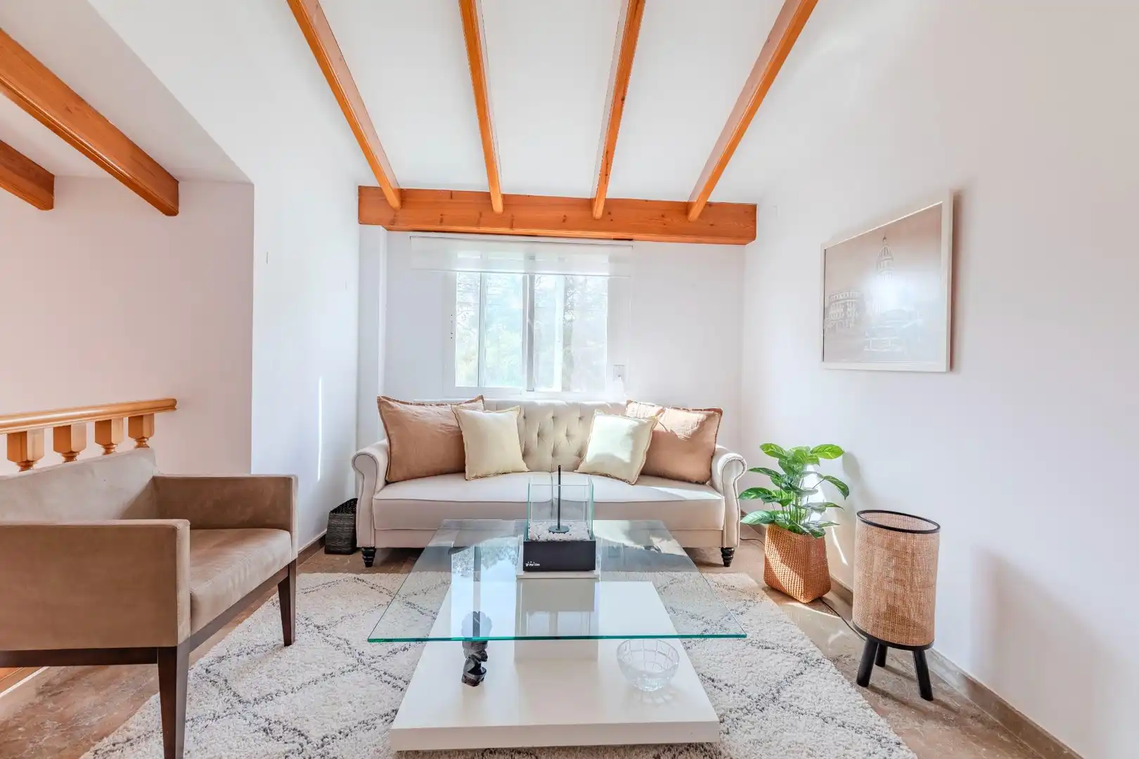 Sala de estar de Casa o chalet en venta en L'Eliana con Calefacción y Terraza