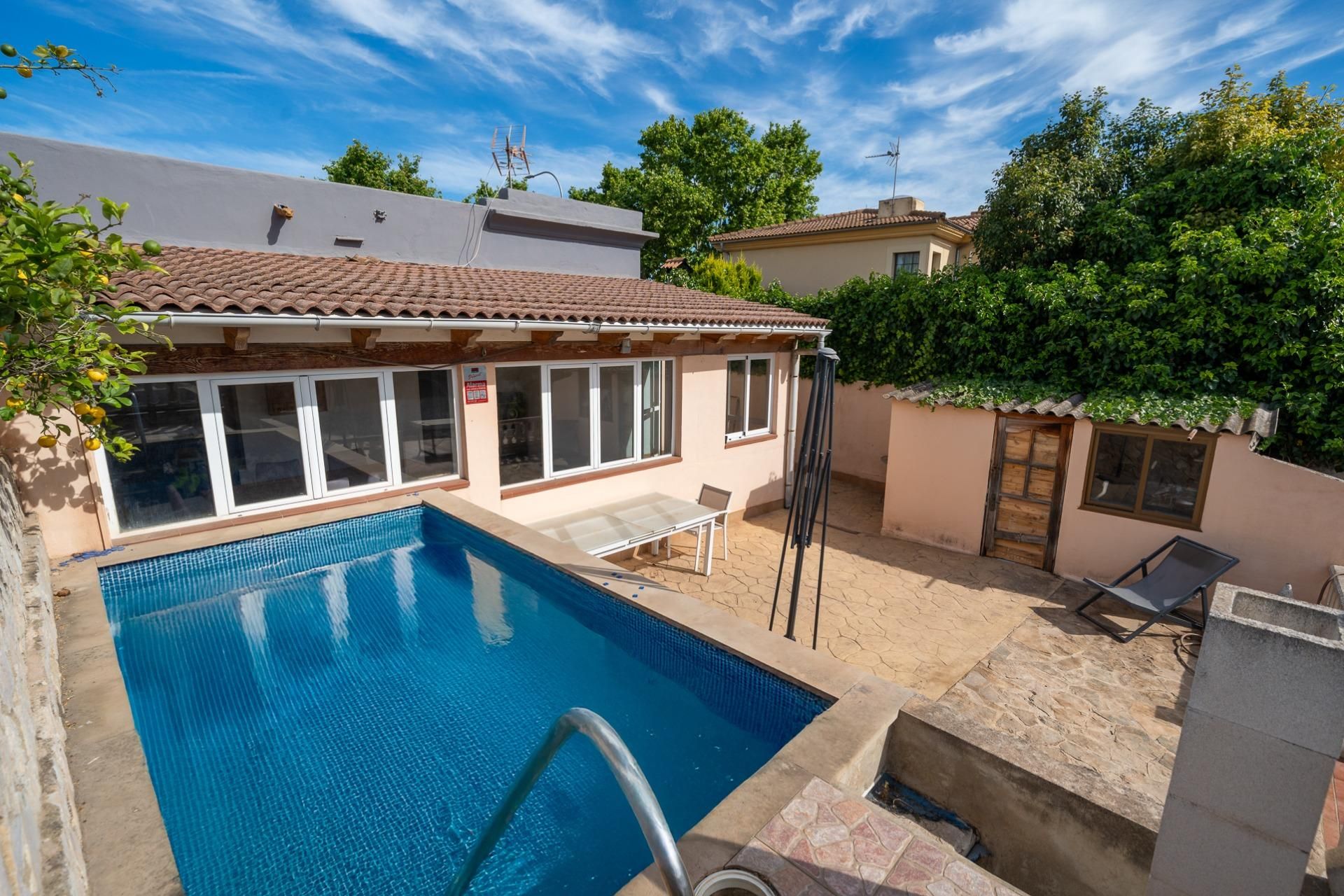 Piscina de Casa o xalet en venda en  Palma de Mallorca amb Aire condicionat, Calefacció i Jardí privat