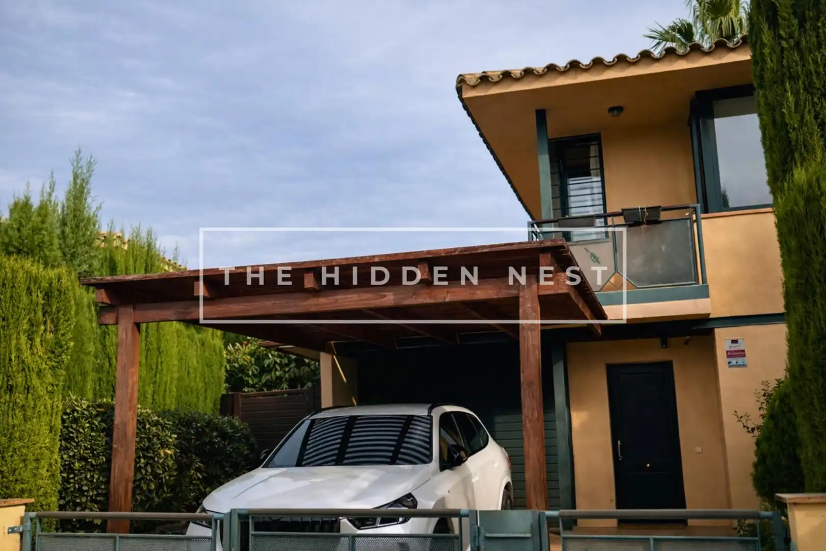 Exterior view of Houses for sale in Navata  with Air Conditioner, Heating and Private garden