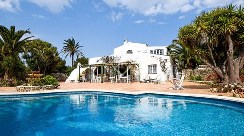 Maravillosa finca con jardín arbolado en venta en Es Castell