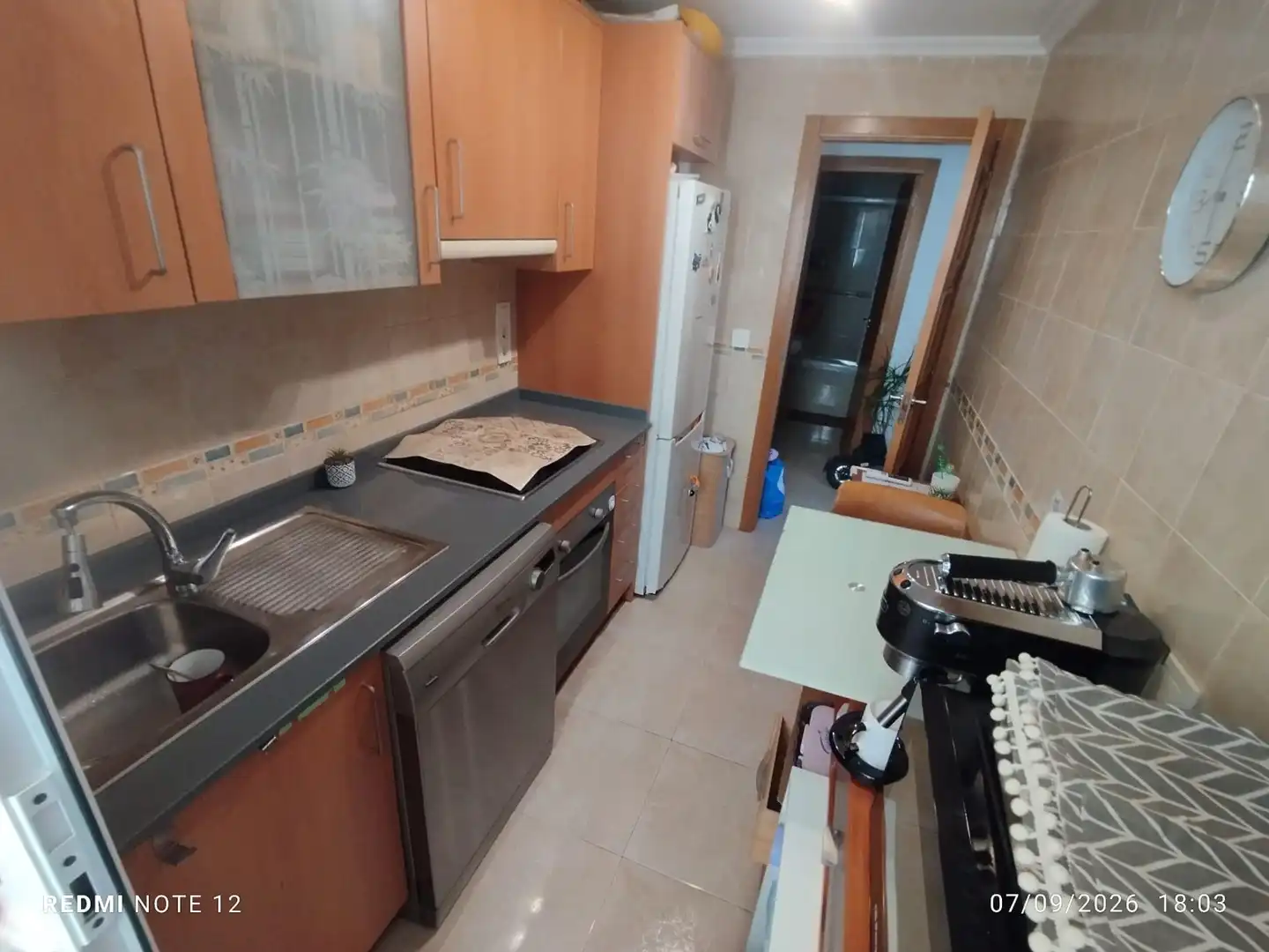 Cocina de Apartamento en venta en Guardamar del Segura con Aire acondicionado, Calefacción y Terraza