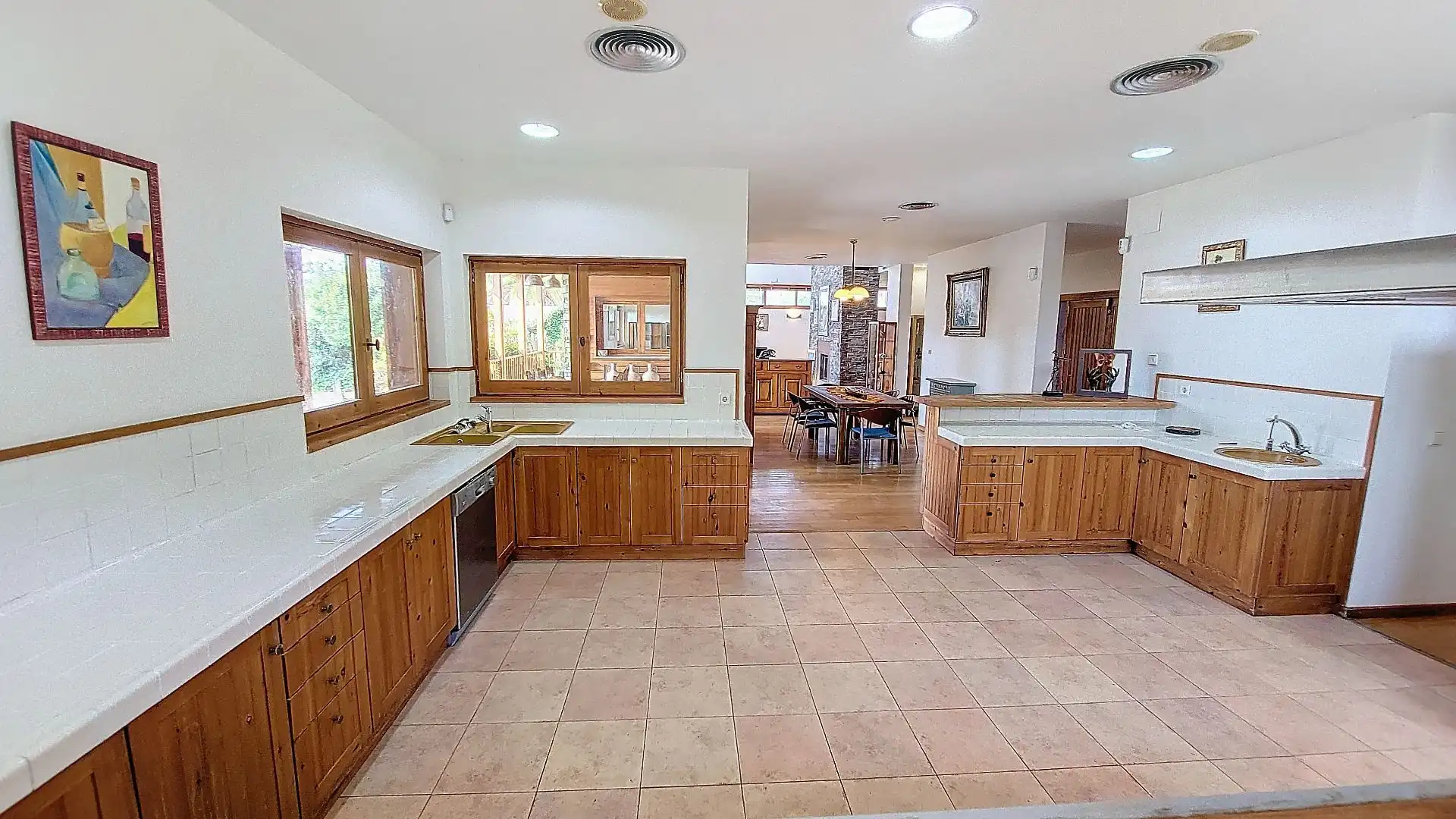 Cocina de Casa o chalet en venta en Calafell con Aire acondicionado, Calefacción y Jardín privado