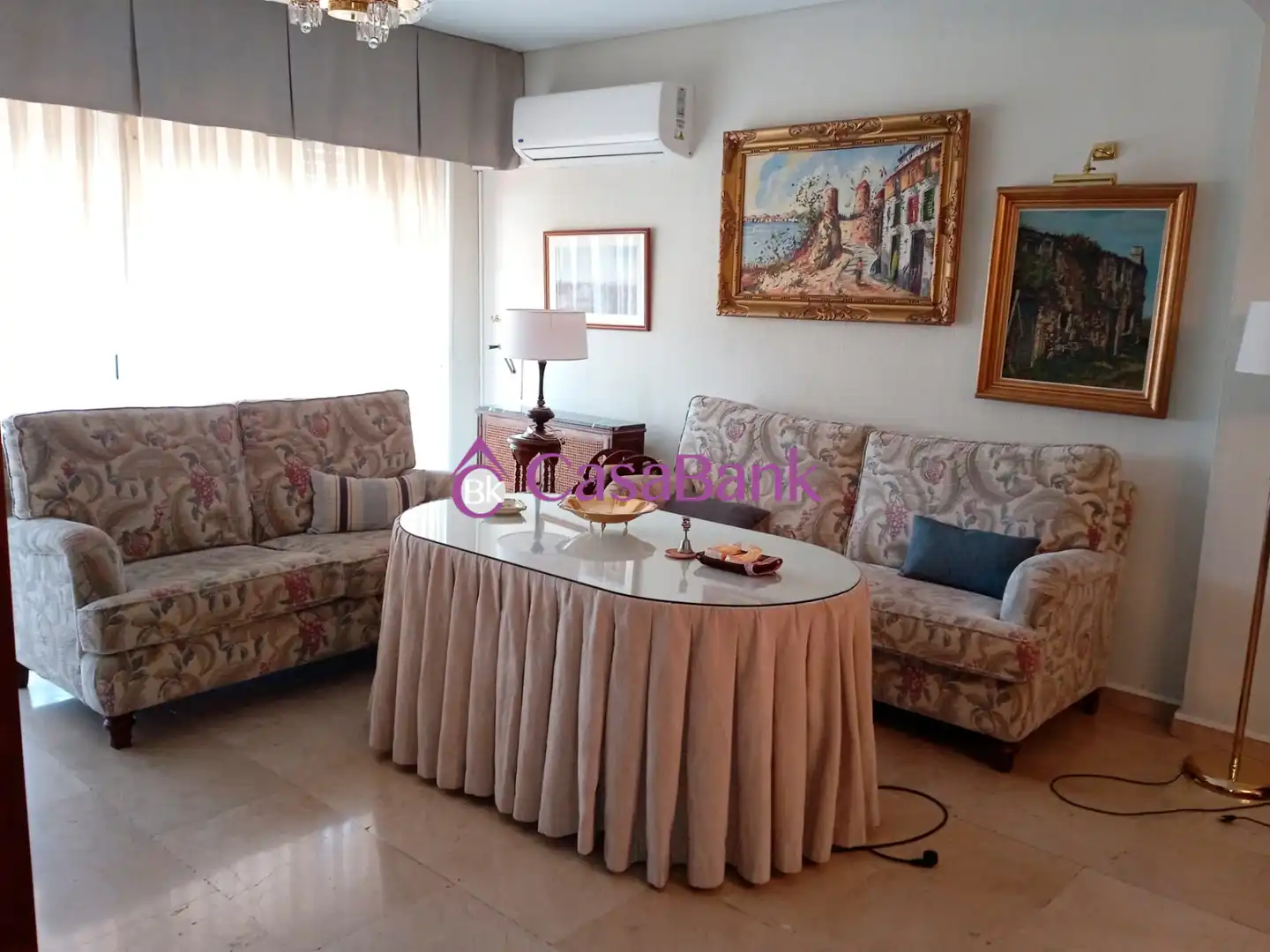 Sala de estar de Piso de alquiler en Córdoba con Aire acondicionado, Calefacción y Terraza