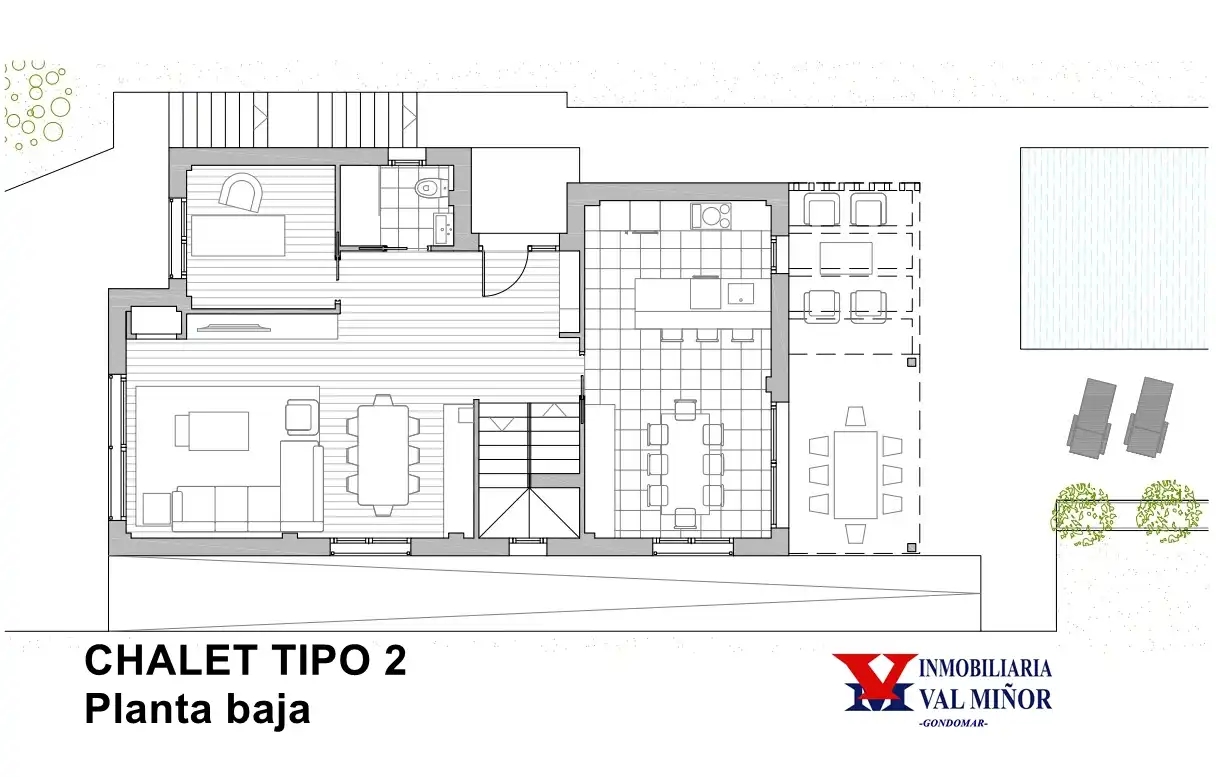 Casa o chalet en venta en Gondomar con Calefacción, Jardín privado y Terraza