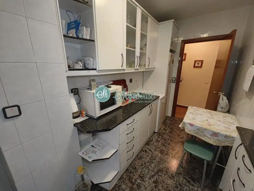 Kitchen of Flat for sale in Segovia  with Heating, Parquet flooring and Terrace