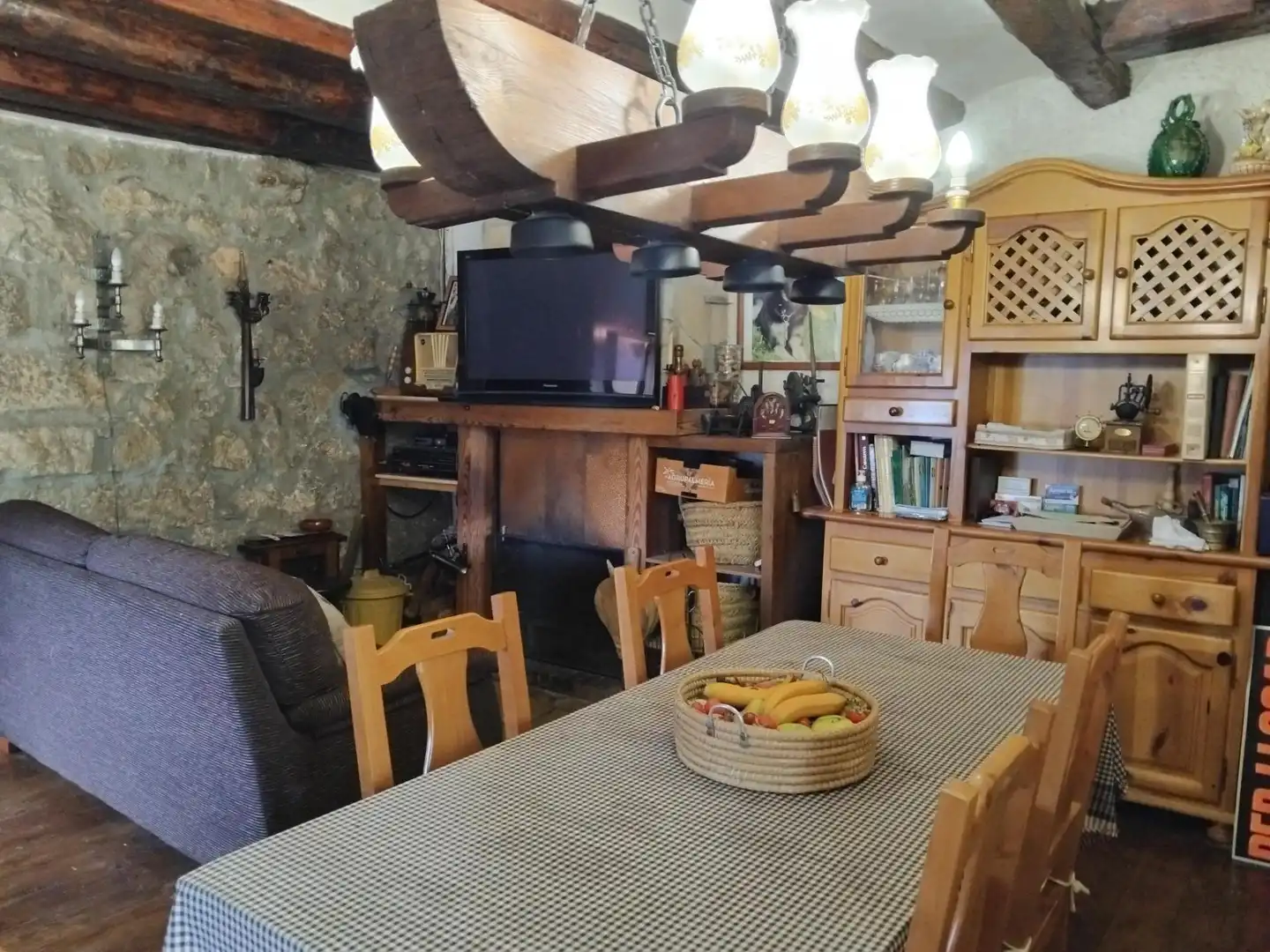 Menjador de Casa o xalet en venda en La Vansa i Fórnols amb Calefacció