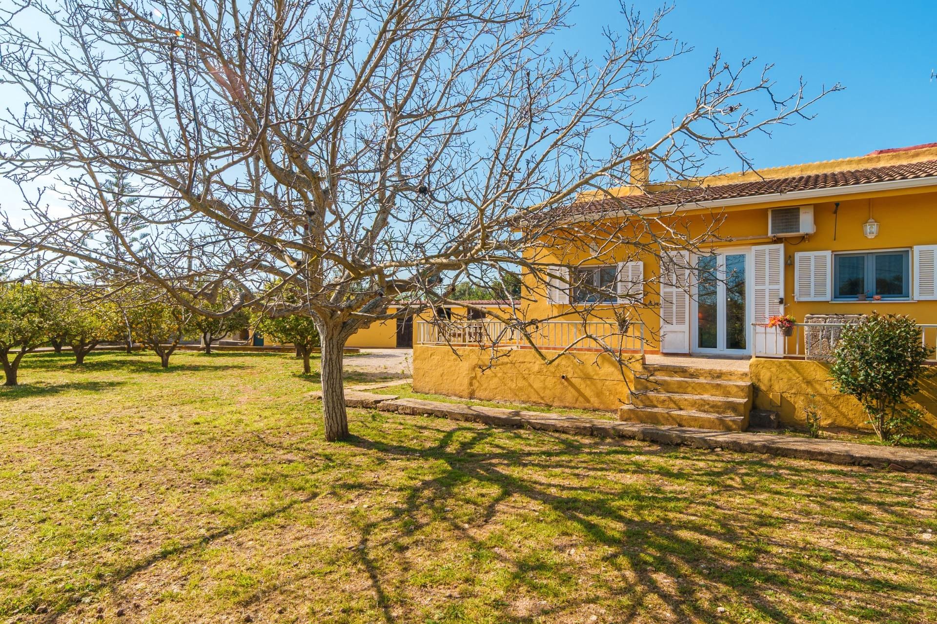 Jardí de Finca rústica en venda en Selva amb Aire condicionat, Jardí privat i Terrassa