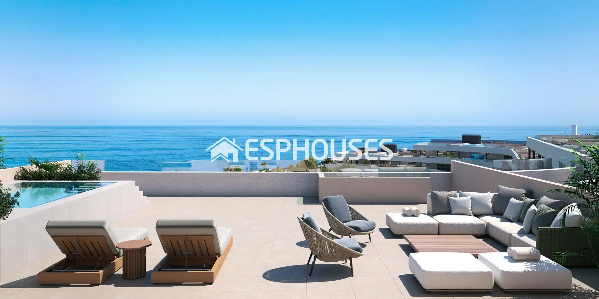 Ático con terraza en venta en Chullera