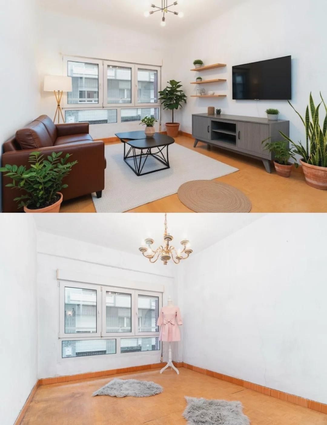 Living room of Flat for sale in Gijón 