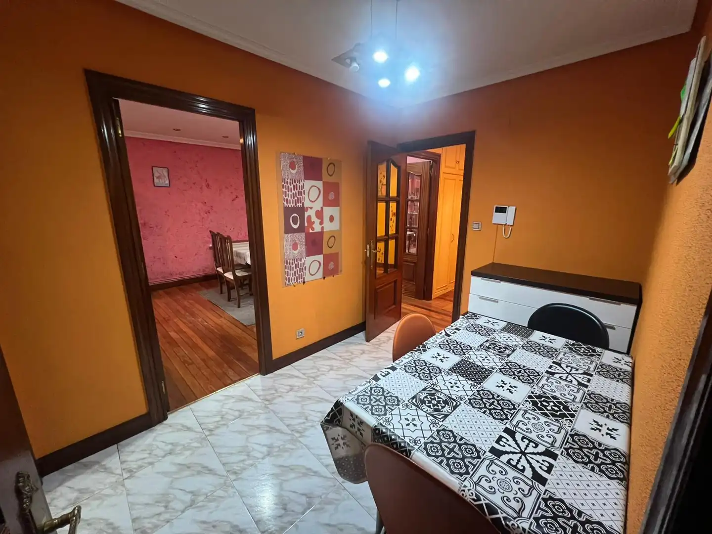 Dining room of Flat for sale in Bilbao   with Heating, Terrace and Balcony