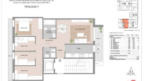 Foto 2 de Pis en venda a Carrer Sant Crist de la Grua, 41a, Montmeló, Barcelona