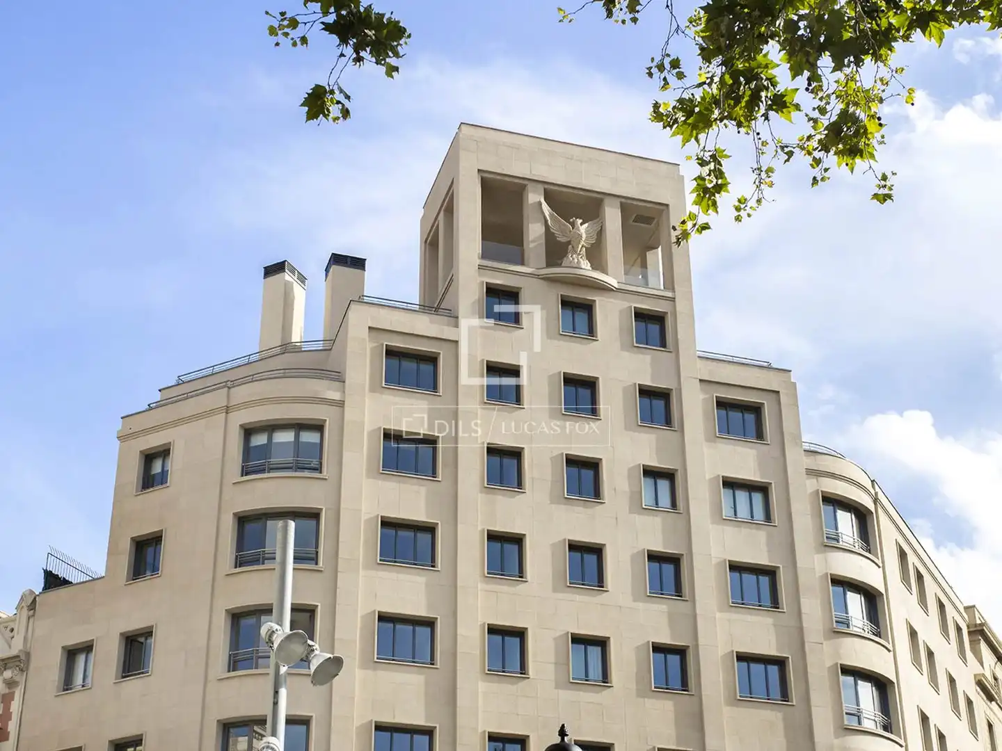 Exterior view of Flat for rent in Barcelona  with Air Conditioner, Heating and Parquet flooring