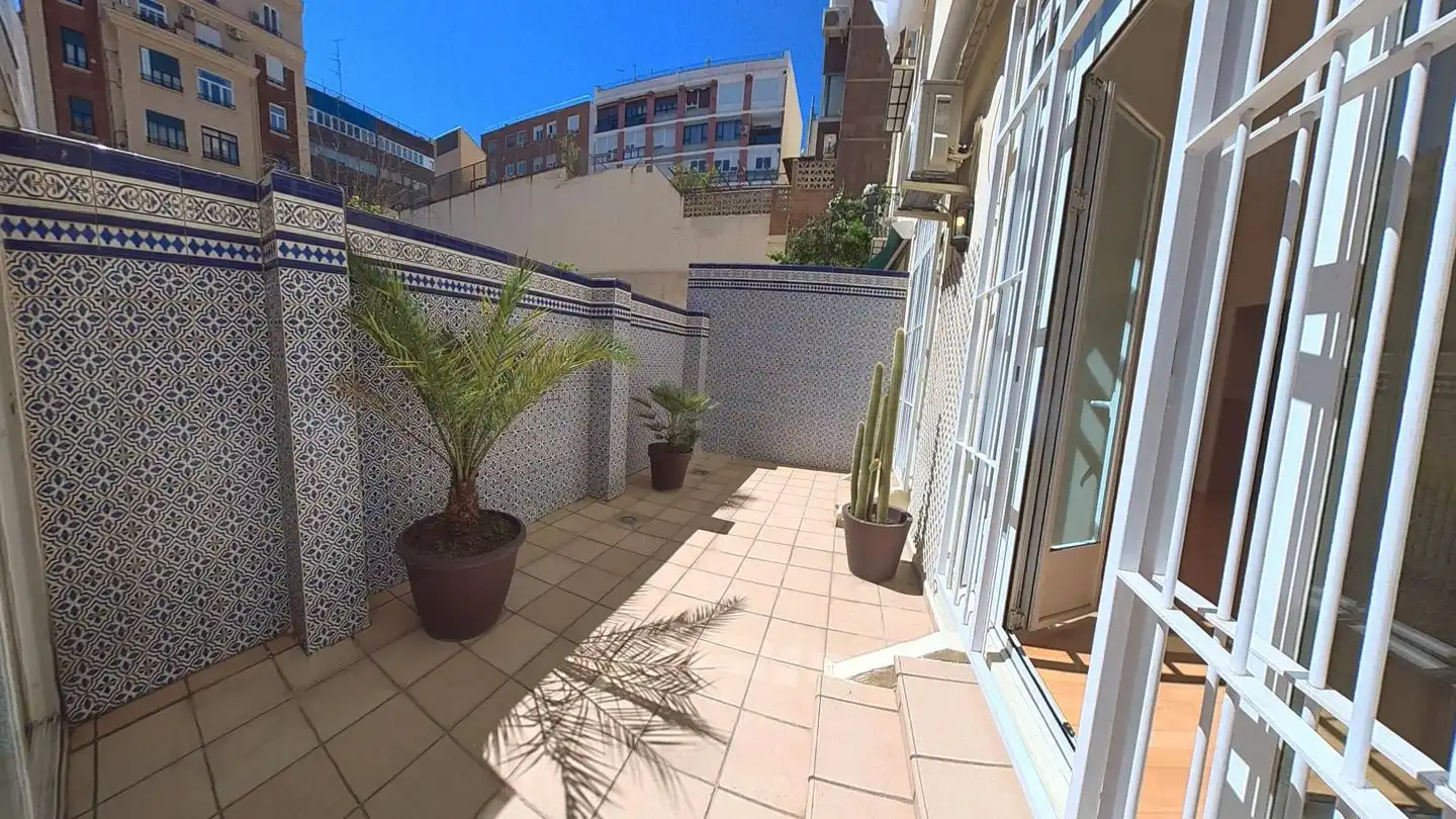 Terrassa de Planta baixa en venda en Barrio de Salamanca