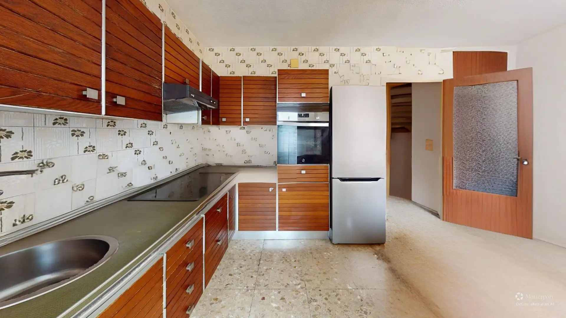 Cocina de Casa o chalet en venta en Alicante / Alacant con Aire acondicionado, Jardín privado y Terraza