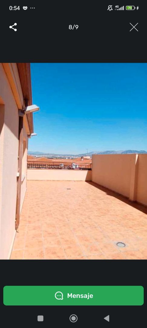 Terrassa de Àtic de lloguer en Churriana de la Vega amb Aire condicionat i Terrassa