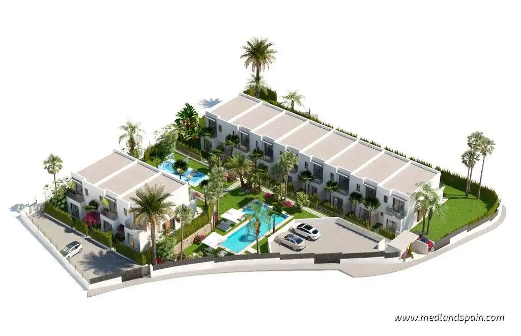 Terraced house with pool for sale in Golf Bahía, imagen 12
