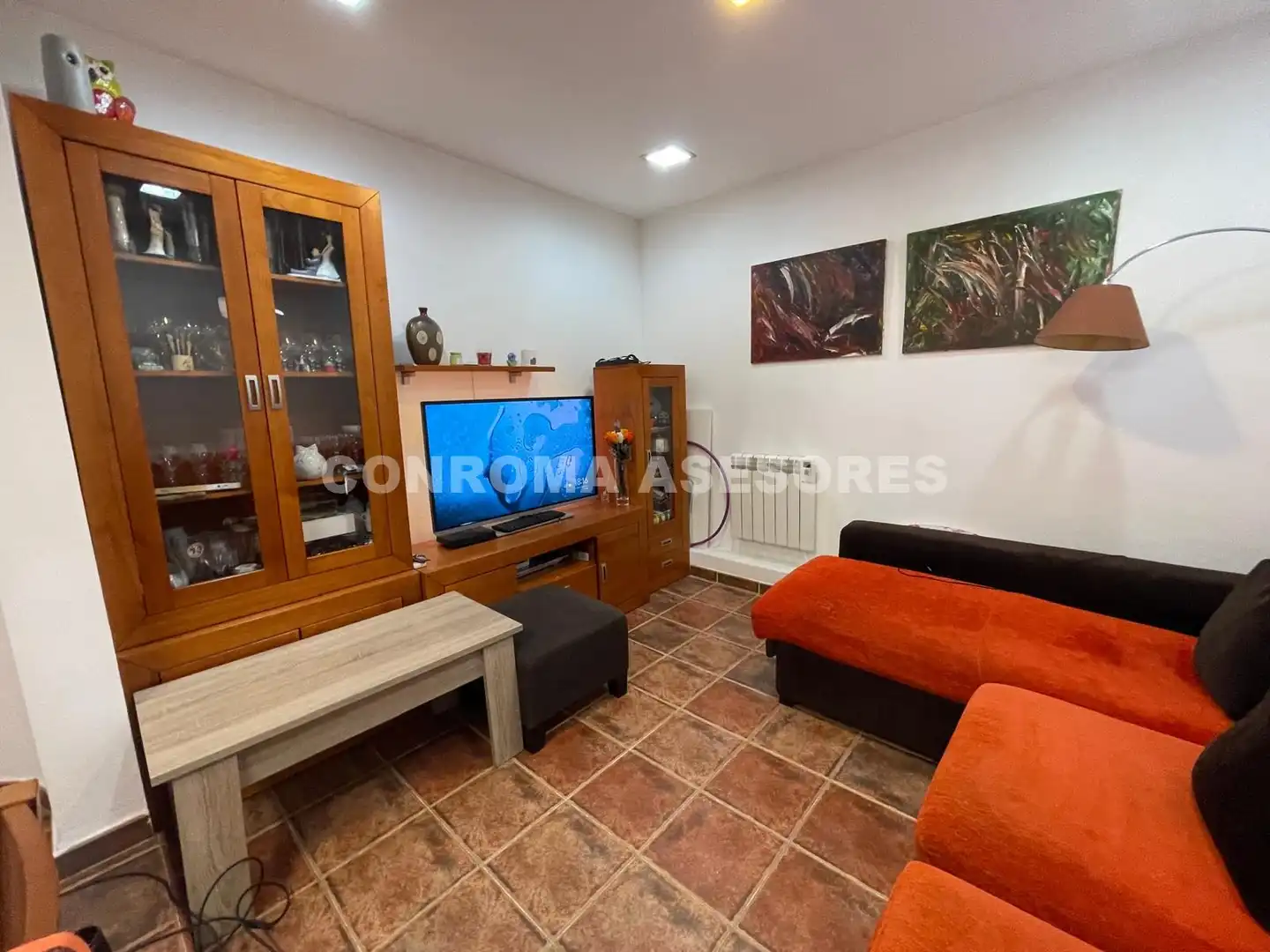 Wohnzimmer von Wohnung zum Verkauf in Tordera mit Heizung und Terrasse