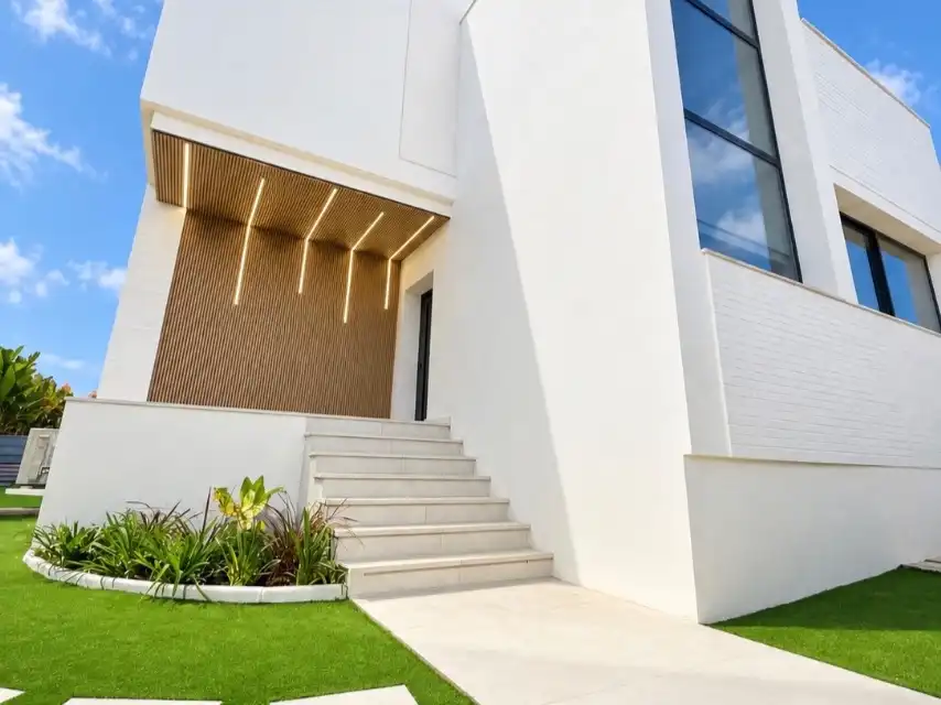 Exterior view of Houses for sale in Nueva Santa Barbara - Cruz de Gracia