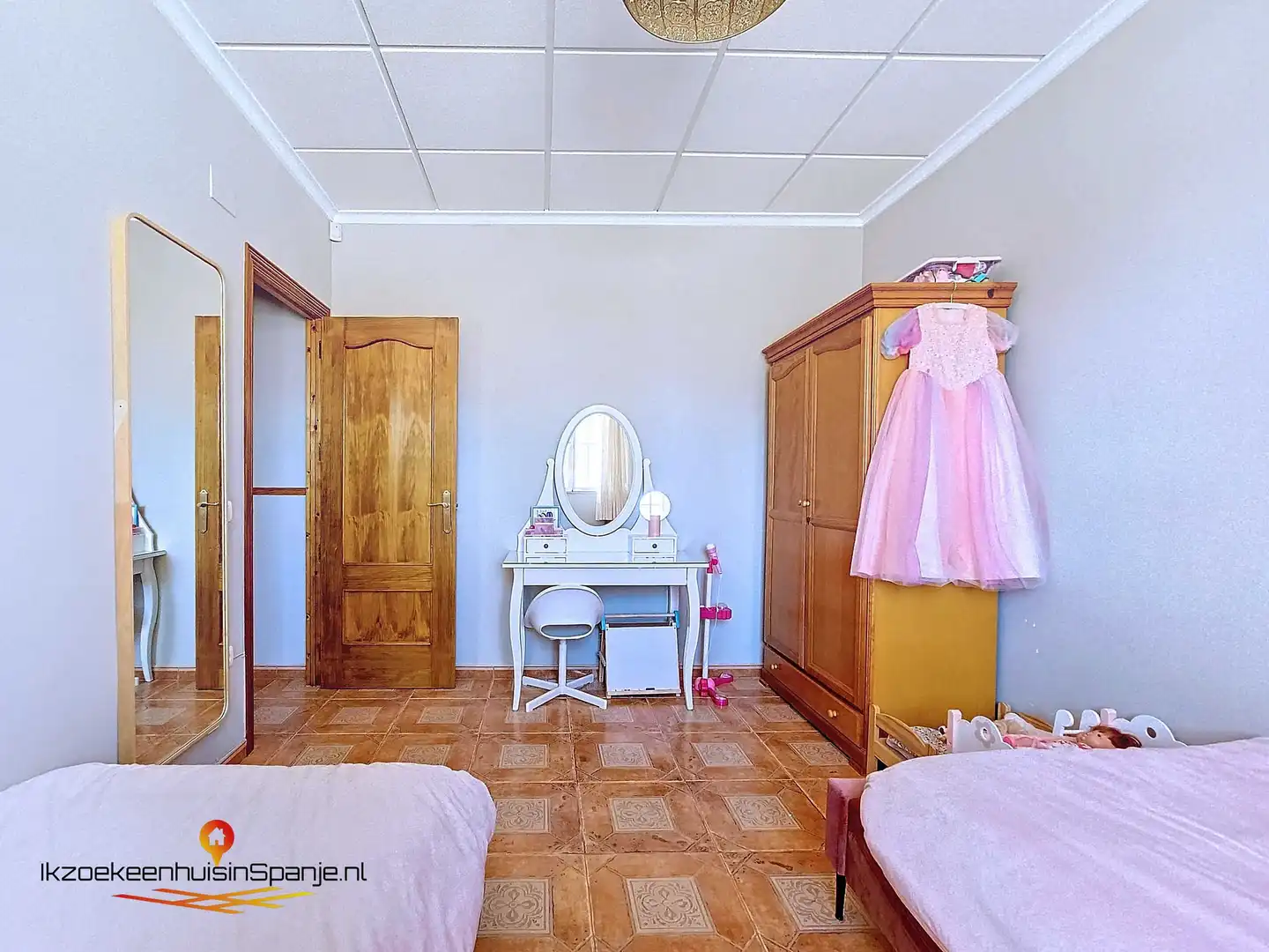 Bedroom of Houses for sale in Caudete  with Terrace