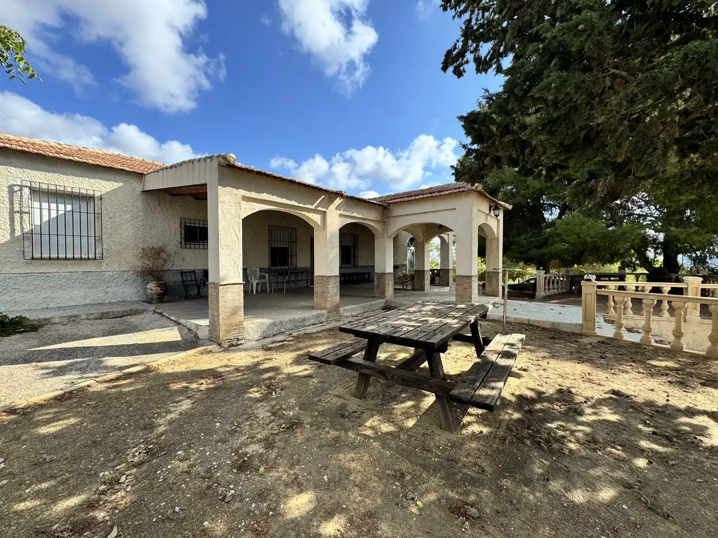 Terrassa de Casa o xalet en venda en Caravaca de la Cruz amb Aire condicionat, Jardí privat i Traster