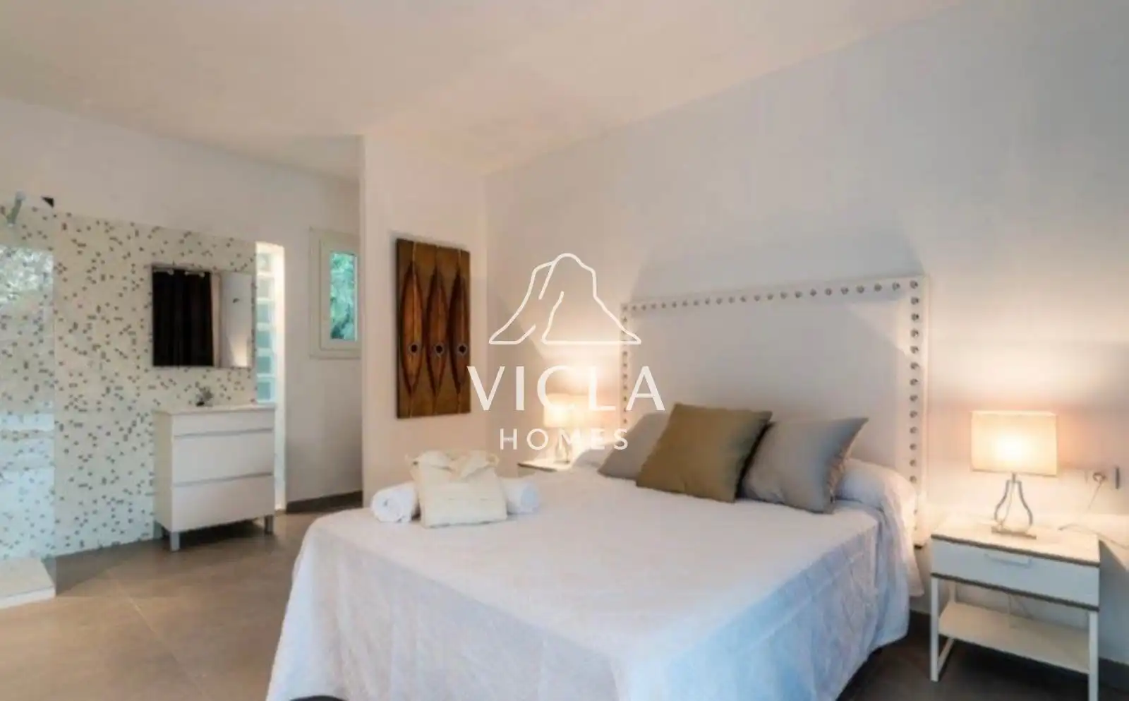 Habitación de Casa o chalet en venta en Santa Eulària des Riu con Aire acondicionado, Calefacción y Terraza