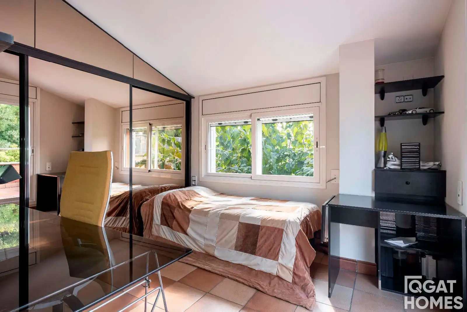 Bedroom of Houses for sale in Sant Cugat del Vallès  with Air Conditioner, Heating and Terrace
