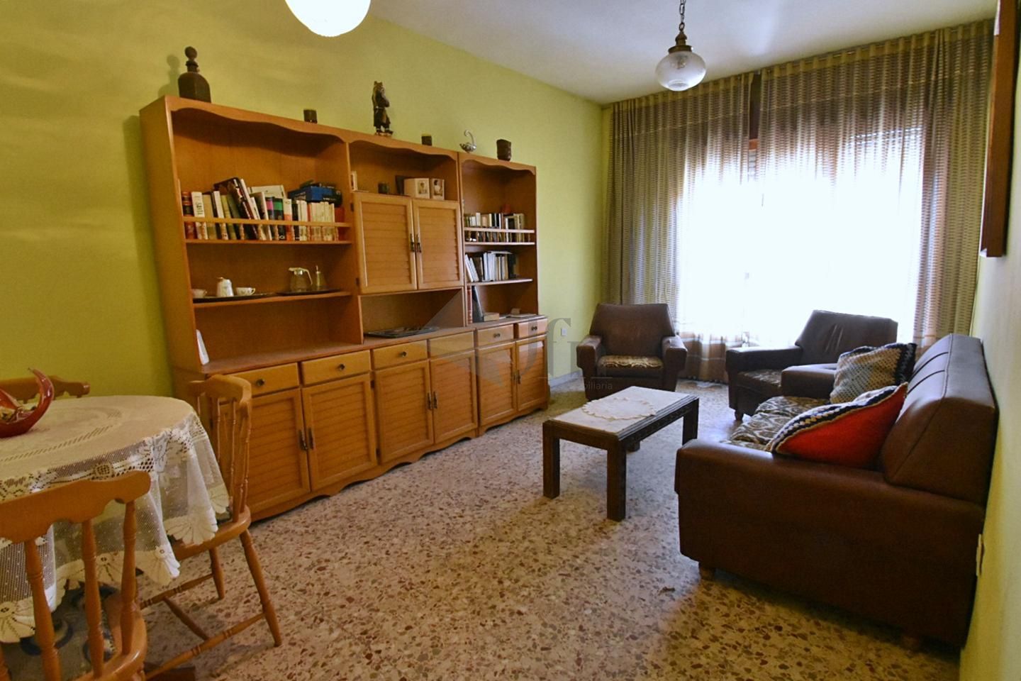 Sala de estar de Piso en venta en Olmedo con Calefacción y Terraza