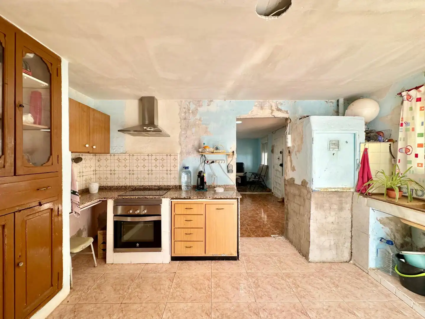 Cuina de Casa o xalet en venda en Carlet amb Jardí privat, Terrassa i Traster