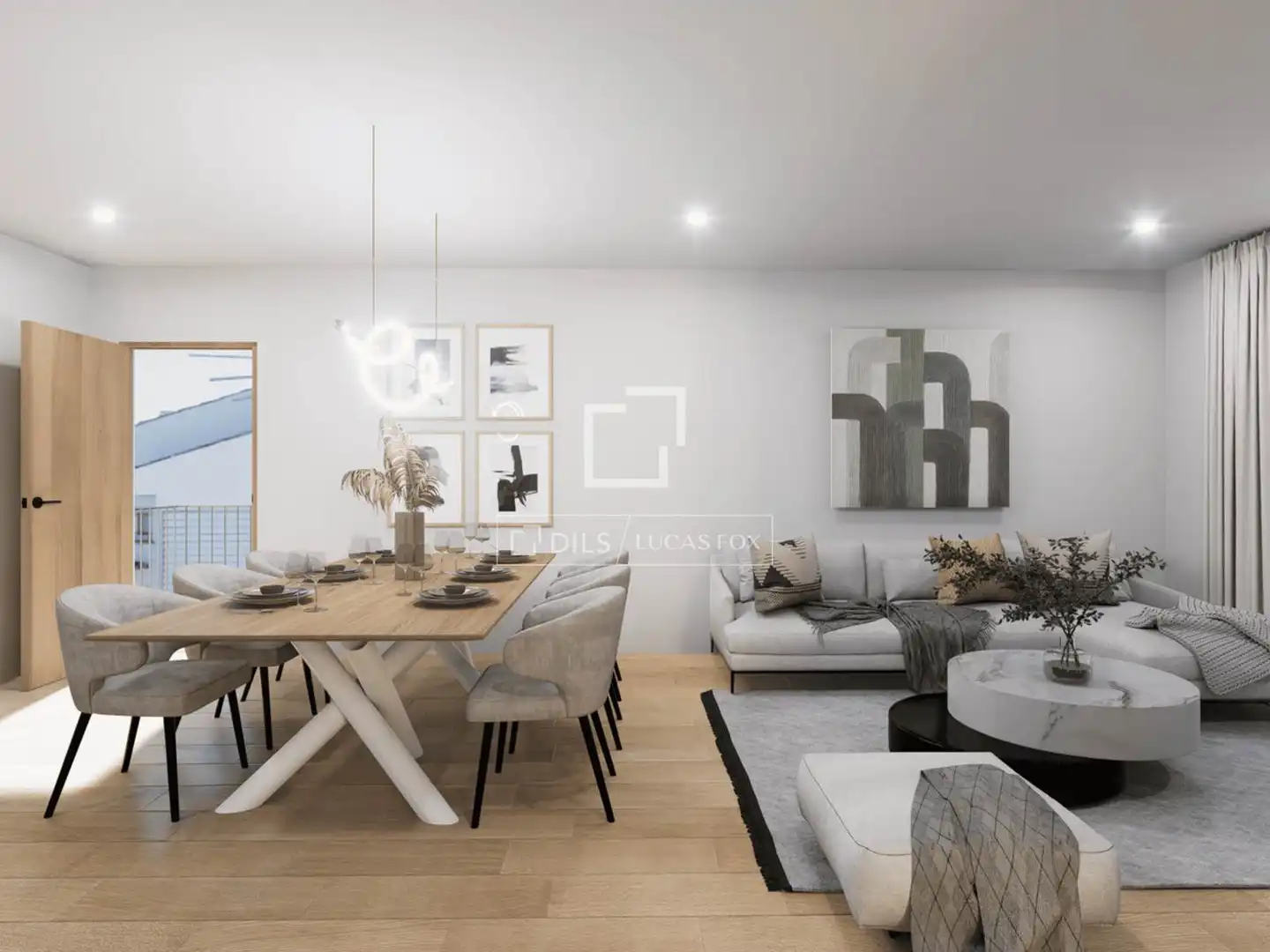 Living room of Houses for sale in Marratxí  with Air Conditioner, Private garden and Swimming Pool