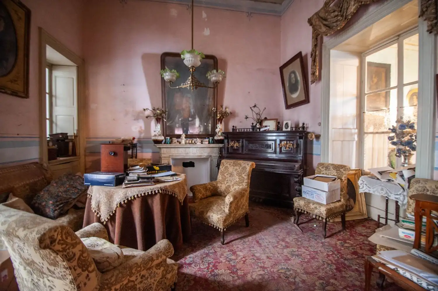 Sala de estar de Casa o chalet en venta en Arcos de la Frontera con Calefacción y Terraza
