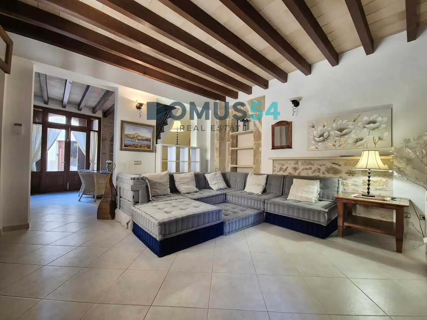 Sala d'estar de Casa o xalet en venda en Alcúdia amb Terrassa