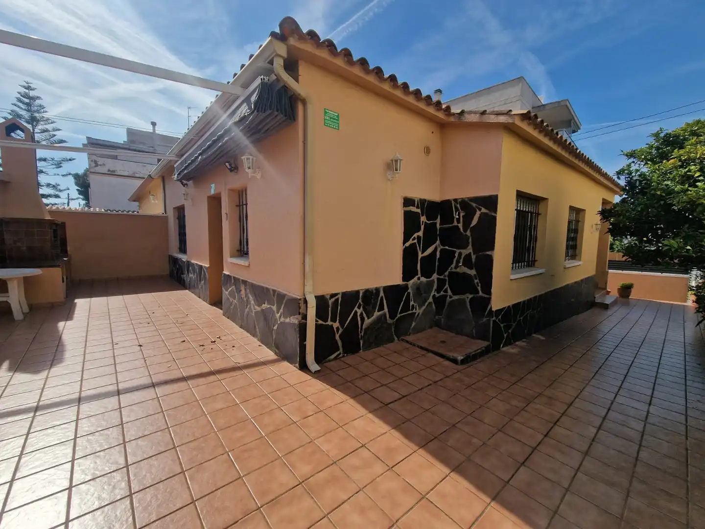 Exterior view of Detached homes for sale in Cunit  with Air Conditioner, Heating and Private garden