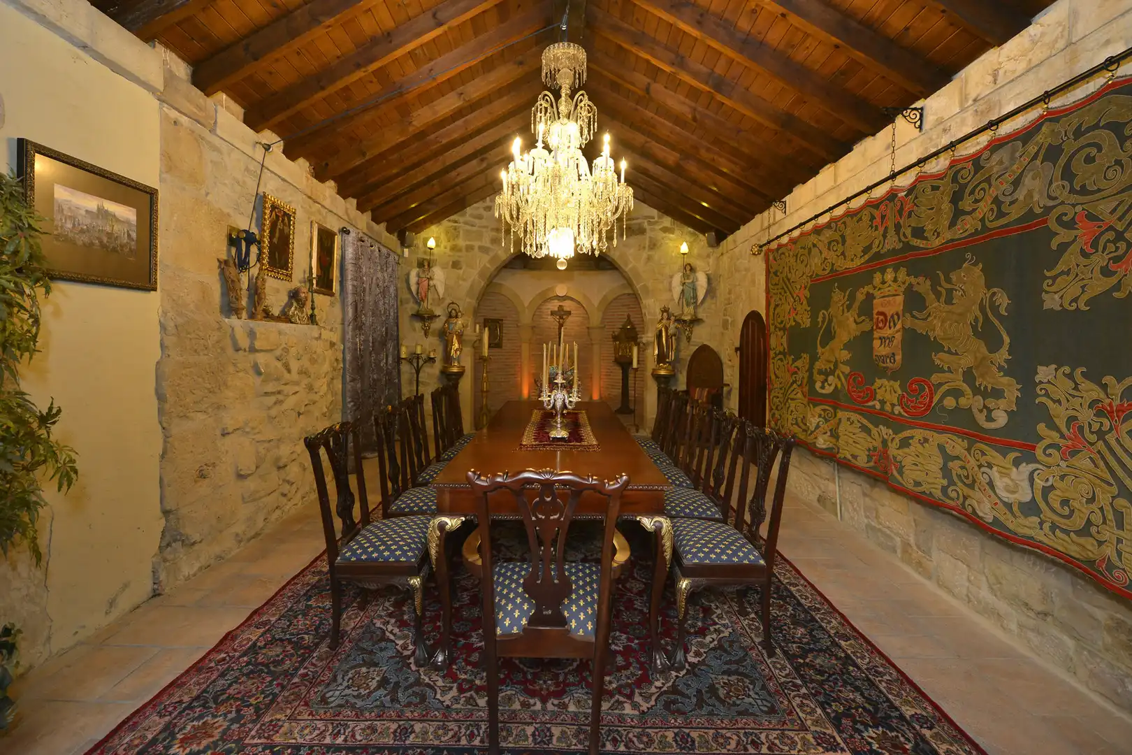 Comedor de Finca rústica en venta en Voto con Calefacción, Jardín privado y Terraza
