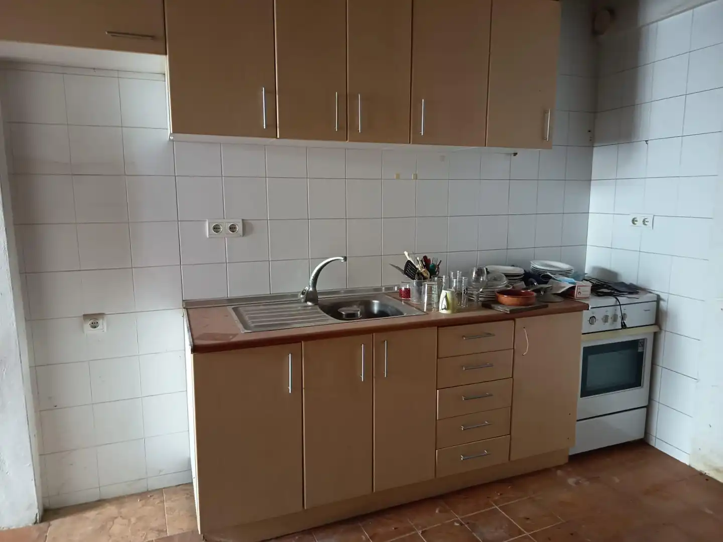 Cuina de Casa adosada en venda en Garcia