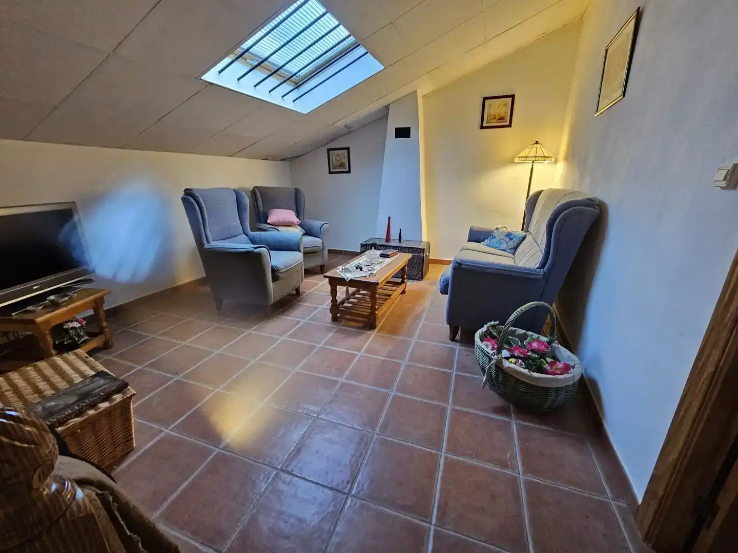 Sala d'estar de Finca rústica en venda en Quesada amb Aire condicionat i Balcó