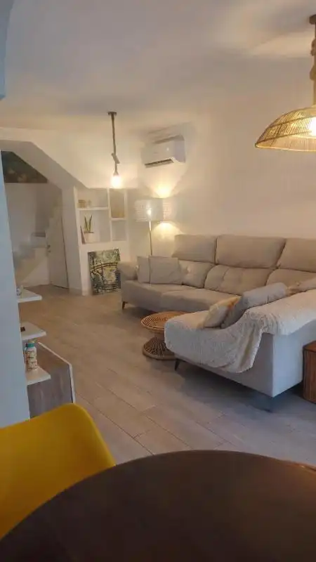 Sala d'estar de Casa adosada en venda en Eivissa amb Aire condicionat, Calefacció i Terrassa