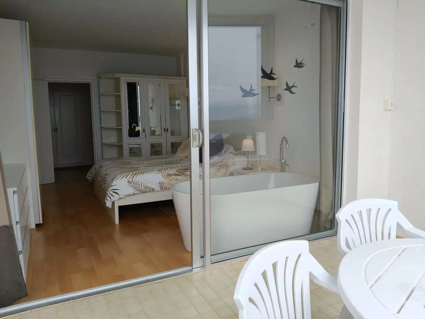 Dormitori de Apartament en venda en La Matanza de Acentejo amb Moblat, Balcó i Piscina comunitària
