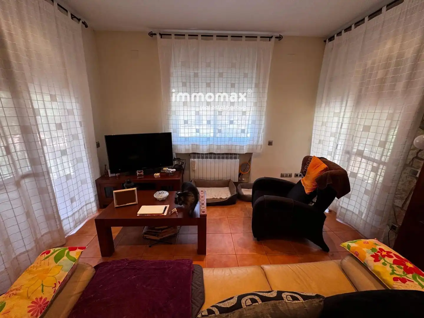 Sala de estar de Casa o chalet en venta en Vallirana con Aire acondicionado, Calefacción y Terraza