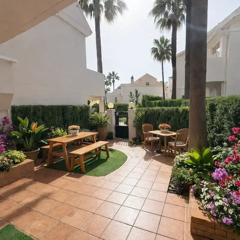 Terrace of Detached homes for sale in Marbella  with Private garden, Terrace and Storage room