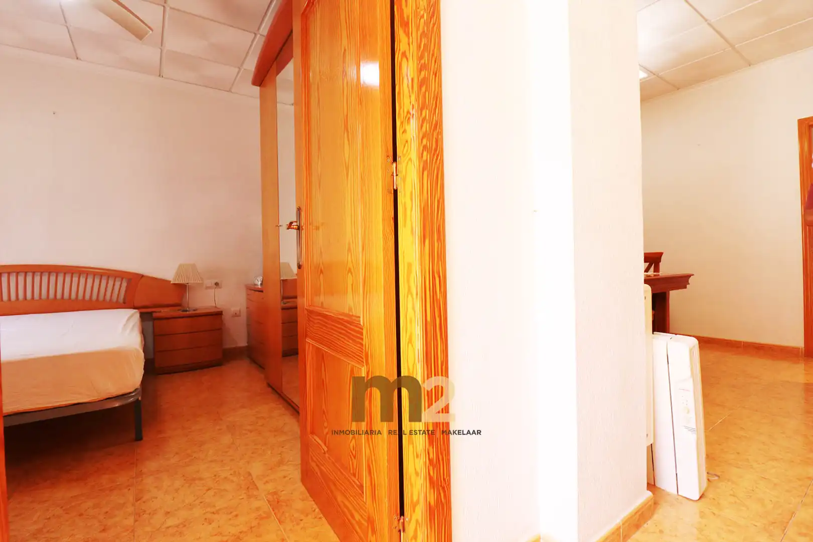 Schlafzimmer von Einfamilien-Reihenhaus zur Miete in Guardamar del Segura mit Klimaanlage, Heizung und Möbliert