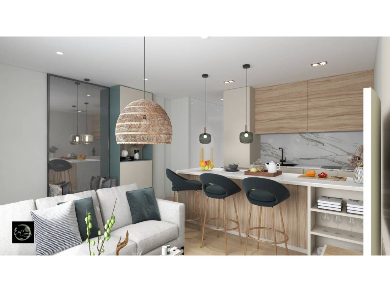 Kitchen of Flat for sale in Burgos Capital  with Heating