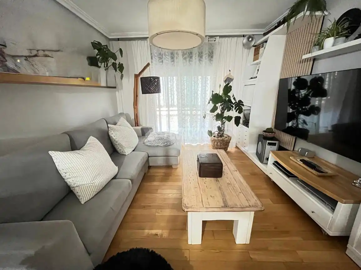 Sala de estar de Piso en venta en Humanes de Madrid con Calefacción