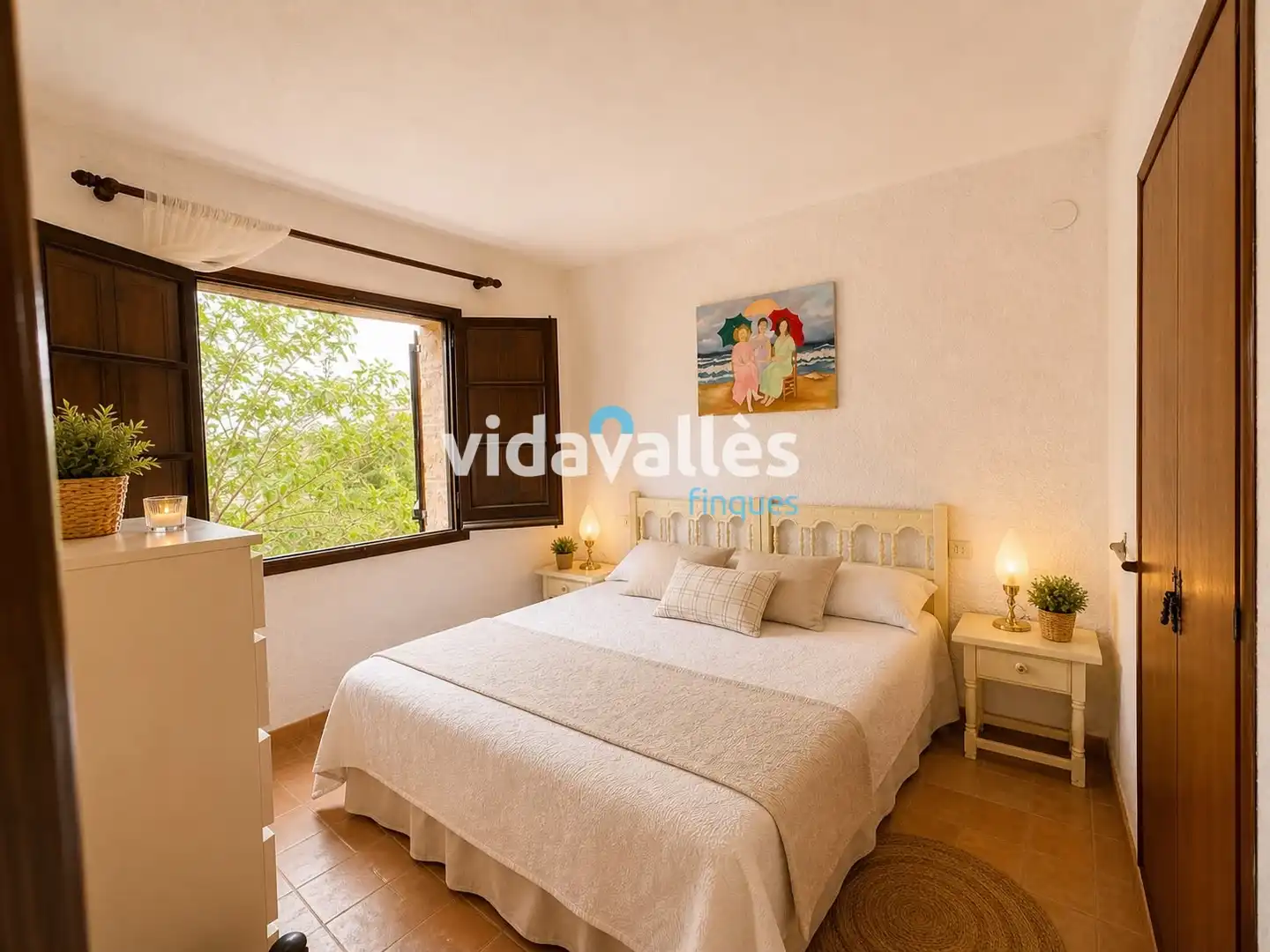 Dormitori de Casa adosada en venda en Calonge i Sant Antoni amb Jardí privat, Terrassa i Internet