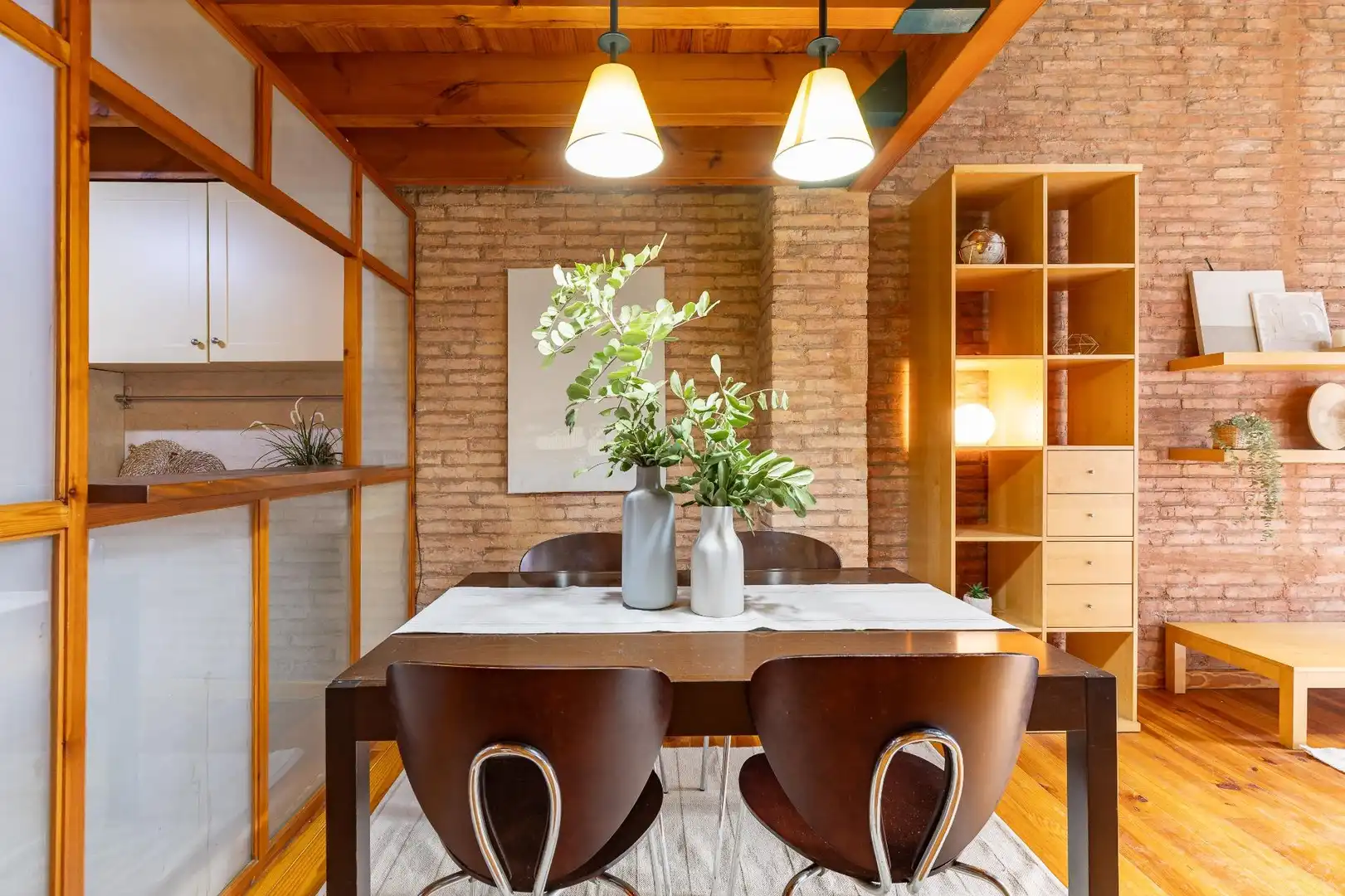 Esszimmer von Maisonette zum Verkauf in Valencia mit Klimaanlage und Balkon